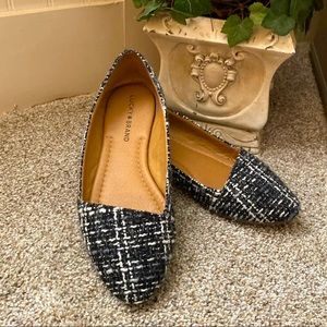 Lucky Brand Tweed Arch Flats Size 7 in Excellent Condition